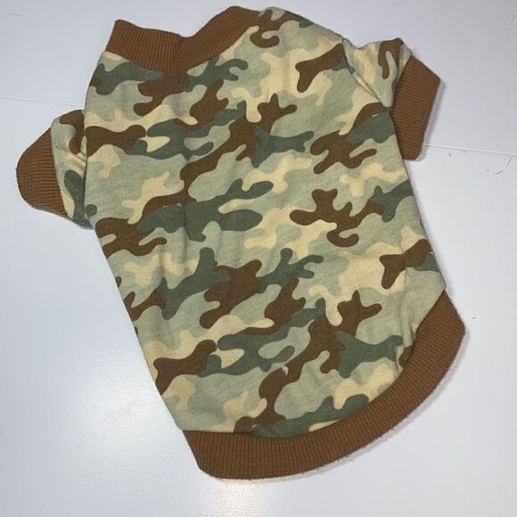 Camouflage Dog Tee Shirt - Picture 4 of 7